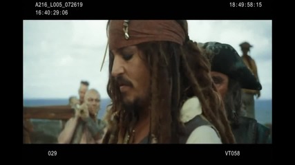 Pirates of the caribbean 4 on stranger tides bloopers