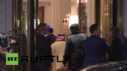 Austria: Foreign ministers arrive for talks on Syrian conflict at Hotel Imperial