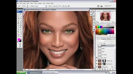 Tyra Banks Photoshop Makeover