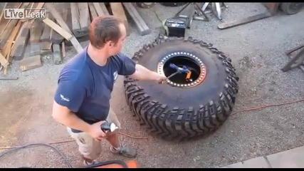 Опасният начин за помпене на гума