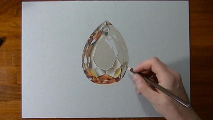 Реалестична рисунка на топаз!