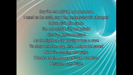 Jennifer Lopez - Brave + Lyrics
