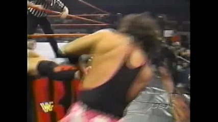 W W F R A W 27.10.97 - Shamrock vs Bret Hart + Dx backstage action - 1 