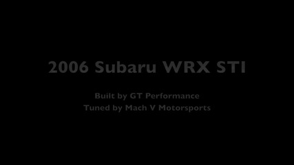 2006 Wrx Sti dyno run 500+ hp