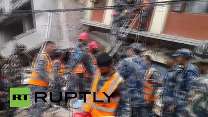 Nepal: Rescue operation continues amid aftershocks