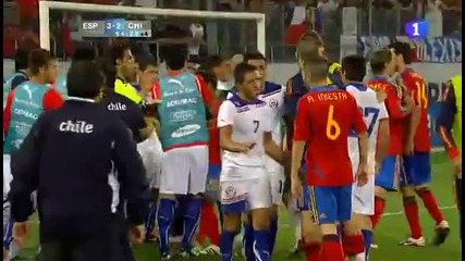 Боят м/у Испани и Чили