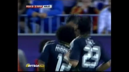 Втория гол на Роналдо! Малага 0:3 Реал Мадрид ( 16.10.2010 ) 