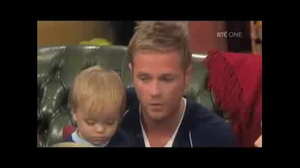 Nicky, Rocco And Jay Byrne In Late Late Show
