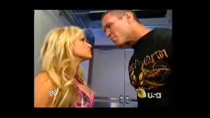Kelly Kelly And Randy Orton Backstage