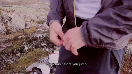 Човек лети в Норвегия