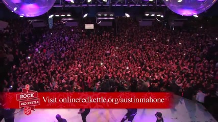 Austin Mahone At Rock The Red Kettle - December 7, 2013