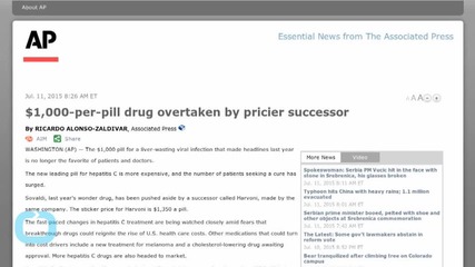 $1,000-per-pill Drug Overtaken by Pricier Successor