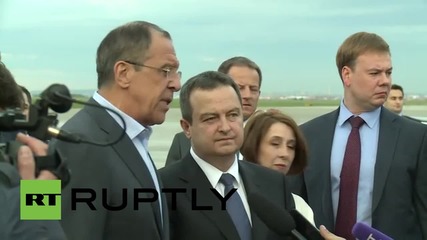 Serbia: Russia commends Serbia's chairmanship of the OSCE - Lavrov