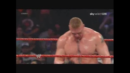 Extreme Rules 2012 - Brock Lesnar Vs John Cena In Extreme Rules Match - Full Match