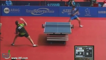 Тенис на маса: Dmitrij Prokopcov - Joo Se Hyuk