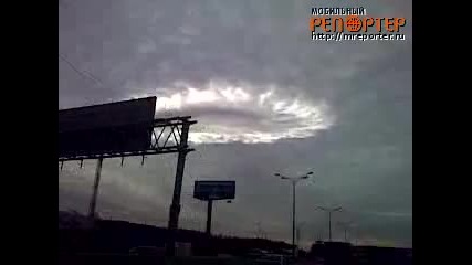 Ненормален Облак над Москва ! 