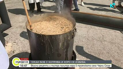 За осми път Черни Осъм събира гости за празника на традиционната рецепта за боб с коприва