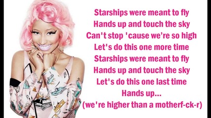 Nicki Minaj - Starship (lyrics)