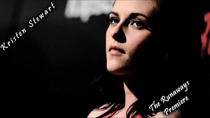 .kristen Stewart. Blah, Blah...[the Runaways Premiere]