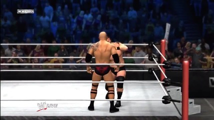 Wwe '12_ The Rock vs Brock Lesnar (tables Match)