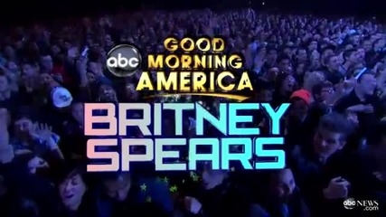 Britney Spears Hold It Against Me ( на живо в Добро Утро Америка)