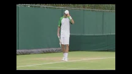 Novak Djokovic Имитира Тенисисти 1 
