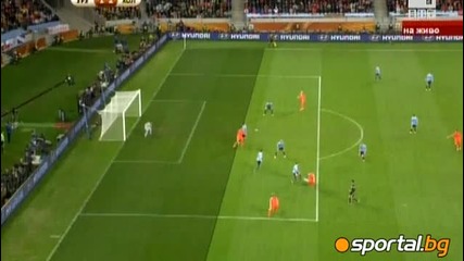 Холандия на Финал !!! 3 - 2 срещу Уругвай ! World Cup 2010 