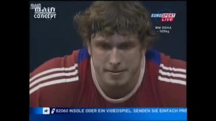 Dima Klokov - Snatch 186kg.