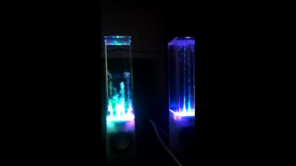 Water speakers Test..