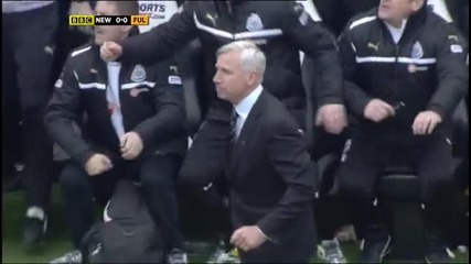 Newcastle 1 - 0 Fulham