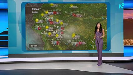 Прогноза за времето | Обедна емисия | 8 апр. 2026