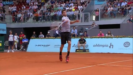 A Piece Of Magic From Grigor Dimitrov - Mutua Madrid Open [2014]