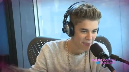 Justin Bieber's Mum Stops Radio Chat! - The Dirt Tv