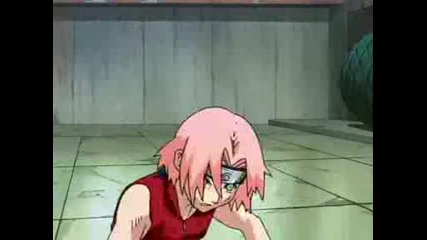 Sakura and Ino girlfight (remix)