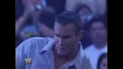Randy Orton slaps Undertaker