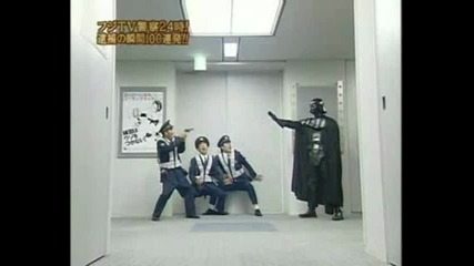 Darth Vader Vs Японска Полиция