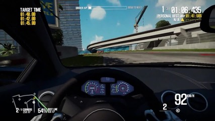 Каране на Lamborghini Reventon Във Маями, Nfs Shift 2 