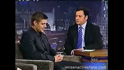 Jensen Ackles At Jimmy Kimmel - Интервю