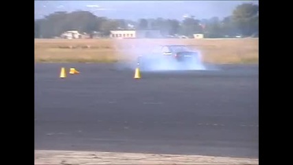 Дрифт - Bmw Drift practice - e36 v8 4.0l 