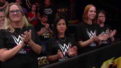 NXT celebrates Breast Cancer Awareness Month during October