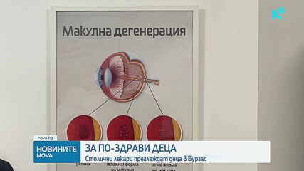 Едни от най-утвърдените столични лекари преглеждаха безплатно деца в Бургас