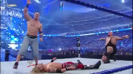 Wwe - Wrestlemania 25 - John Cena срещу Edge срещу Big Show