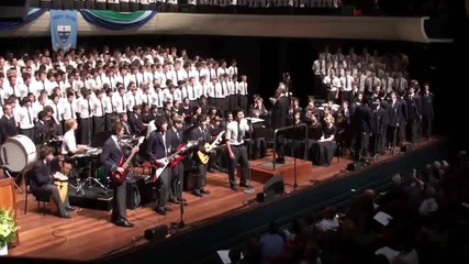 Carry On My Wayward Son - Trinity College Massed Choir - 2010 