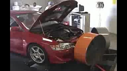 Mitsubishi Lancer Evo 8 Dyno