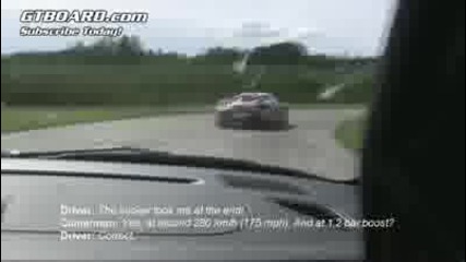 Carrera Gt vs 911 Gt2 (997) Hans Dahlback x 2 Races