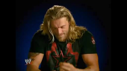 Wwe 03.04.09 Edge Backstage