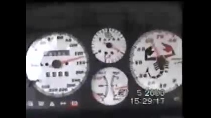 Uno turbo 0 - 160 kmh