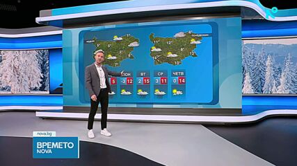 Прогноза за времето | Обедна емисия | 21 февруари 2026