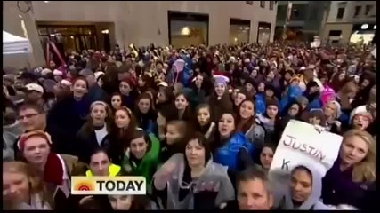 Justin Bieber Today Show 23, 2011