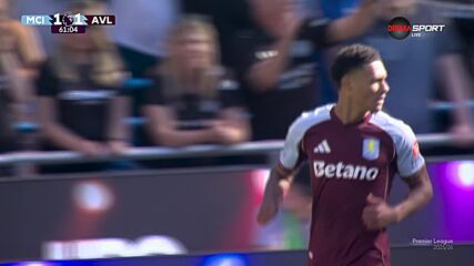 Goal by Aston Villa